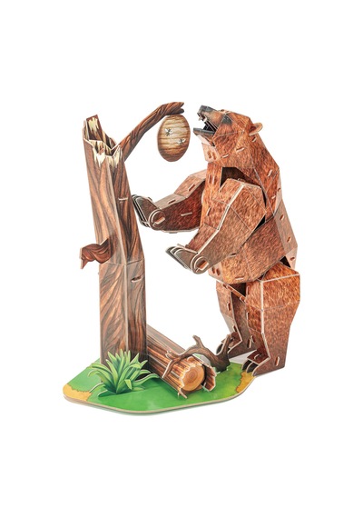 National Geographic - Boz Ayı 3d Puzzle Ds1096h