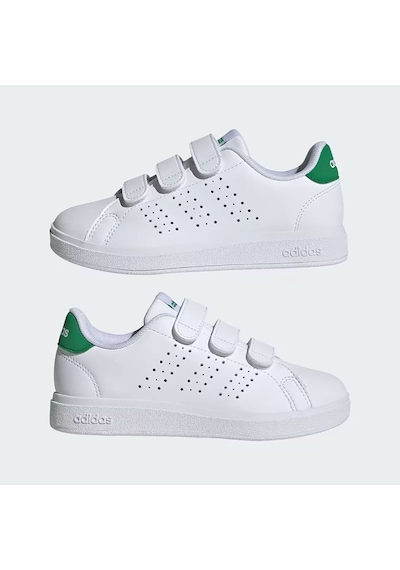 Adidas Ftwwht/ftwwht/green Çocuk Tenis Ayakkabı Advantage Base 2. 001