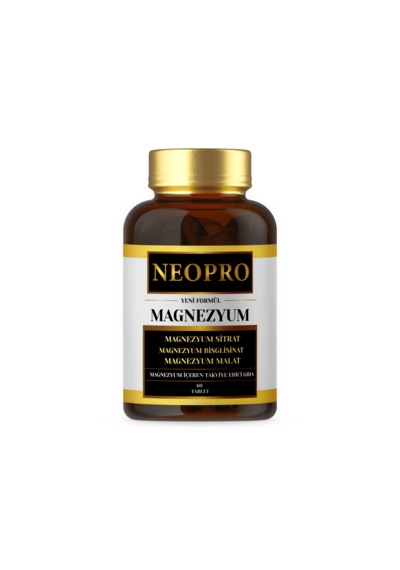 Neopro Magnezyum Sitrat Bisglisinat Ve Malat 60 Tablet Takviye Edici Gıda