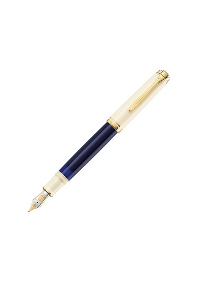 Pelikan Souverän M800 Cream Blue Dolma Kalem Çok Renkli