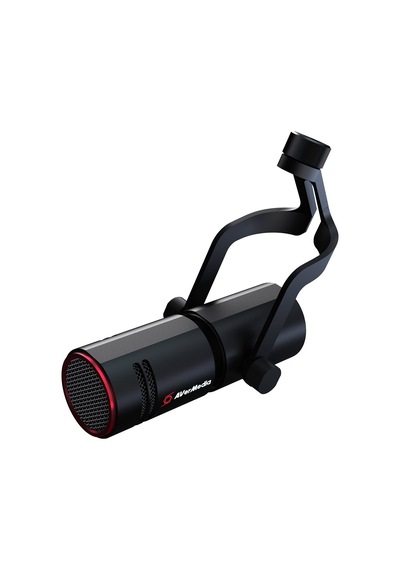 Avermedia Live Streamer Mıc 330 Dinamik Xlr Mikrofon İçerik Yaratıcısı İçin - Canlı Akış Ve Podcast'ler İçin Uygundur Am330 Siyah 56 X 167 Mm