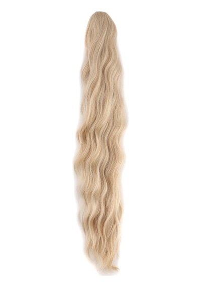 Tokalı Protein Fiber Sentetik At Kuyruğu / Bal Köpüğü Platin Röfle - Glob-898532 Çok Renkli