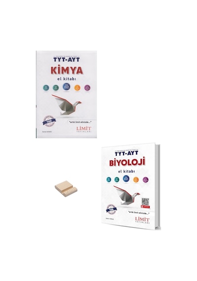 Limit Tyt Ayt Kimya Ve Biyoloji El Kitabı + Telefon Standı