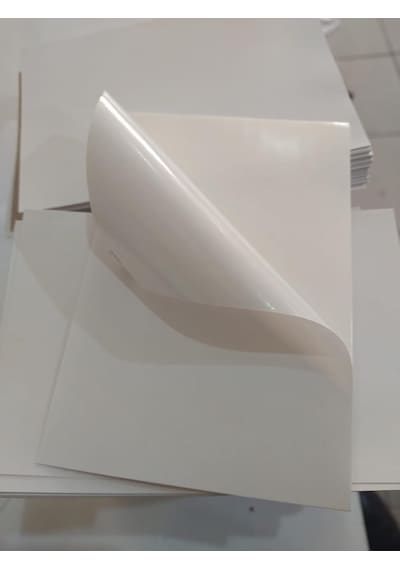 Lexroo A6 Etiket Tüm Yazıcılar İçin 100 Adet Mat Kuşe Yapışkanlı Etiket -10x15 Cm -a6 Boş Standart