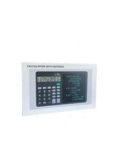 Powermaster Zh70 Dijital Not Defterli 12 Haneli Hesap Makinesi Siyah