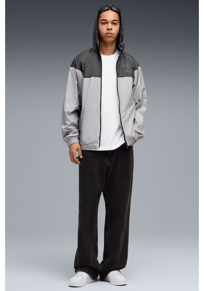 Puma Ess Relaxed Erkek Rüzgarlık Gri
