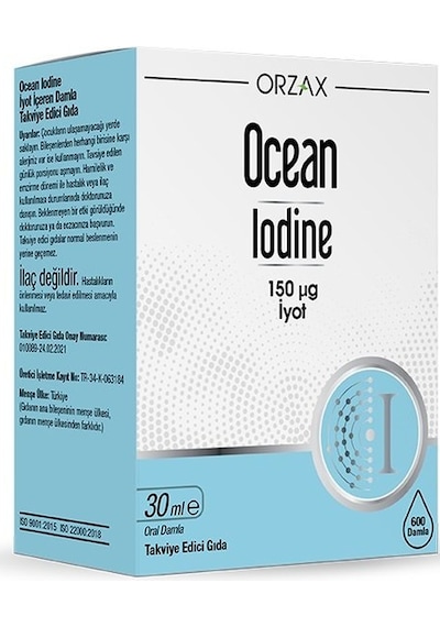 Ocean Iodine - Iyot 150 Mcg Damla 30ml