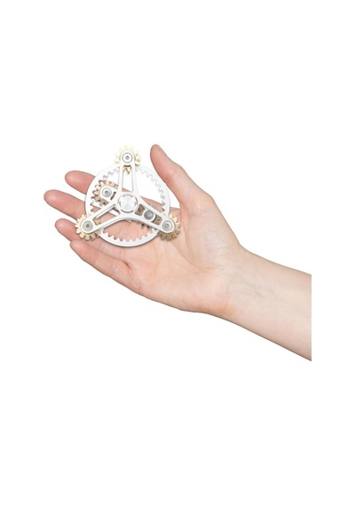 Edc & Yeni Nesil Stres Çarkı 9 Dişli Metal Gear Linkage Fidget Spinner Hassas Mekanik Gyro, Cnc Metal Gövde