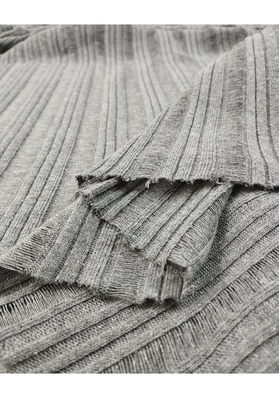 Gri Renkte Örme Kumaş 130x170cm-11173