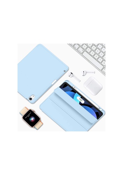 Apple Uyumlu iPad Air 11inç M2 2024 Kılıf Pen Charge Kalem Bölmeli A2902 A2903 A2904