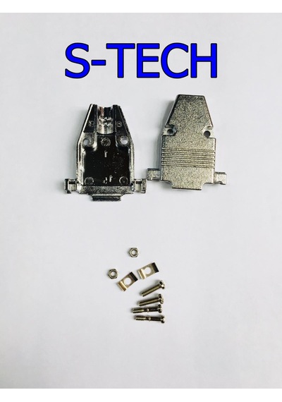 S-Tech 15 Pin D-Sub Metal Kapak 1 Paket 5'Li