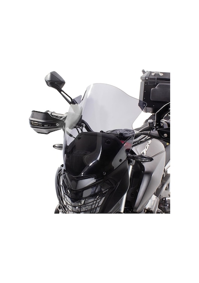 GP Kompozit Bajaj Dominar 250 / 400 2017-2024 Uyumlu Kısa Ön Cam Siyah 37 cm