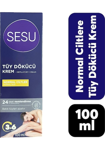 Sesu Normal Ciltler için Tüy Dökücü Krem 100 ML