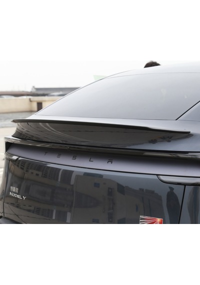 Tesla Juniper Arka Tampon Pro Tip Spoyleri Spoiler Mat Siyah