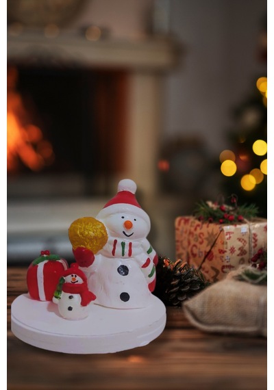 Yılbaşı Konseptli Noel Baba Modern Masa Süsü