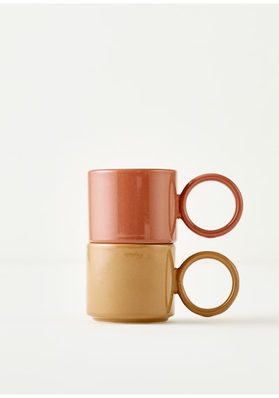 Bella Maison Arcana Espresso Set 2'li Gül Kurusu 184 CC
