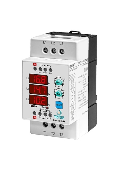 Kon-ter-18 Kontaktör Termik 7,5 Kw'a Kadar 100-240 V Ac