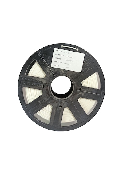 TPU FLEX ESNEK FİLAMENT 95A STANDART - BEYAZ