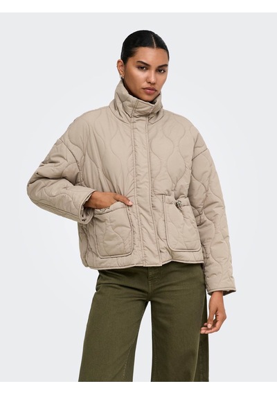 Only Onlsıgga Short Quılted Bej Kadın Mont 15376847