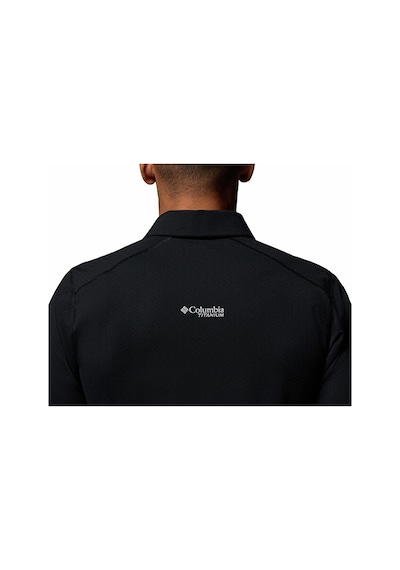 Columbia Diamond Peak Pro Polo Erkek Günlük Polo Tişört 2157181010 Siyah