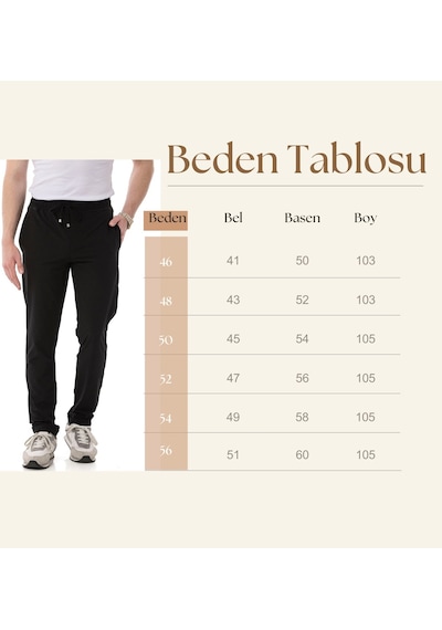 Monox Erkek Slim Fit Likralı Jogger Pantolon Gri Monox Erkek Slim Fit Likralı Jogger Pantolon Gri