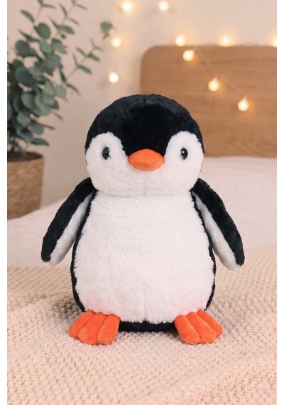 Sevimli Penguen Peluş Oyuncak Çok Renkli