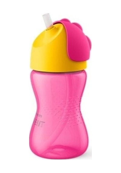 Philips Avent Pipetli Bardak 12 Ay+ 300 Ml Scf798/02 Pembe - Sarı