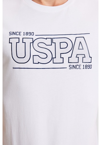 U.S. Polo Assn. U.s. Polo Assn. Erkek T-shirt Pu-9667 Beyaz