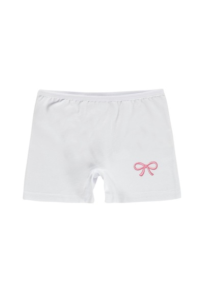 Civil Girls Civil Kız Çocuk Fiyonk Kız Çocuk 2'li Boxer Likralı Süprem Okul Kreş Ve Günlük Kullanım Çok Renkli