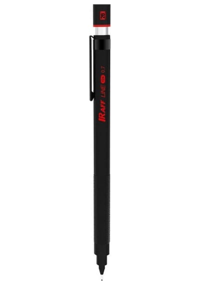 Raff Lıne 124 0.7 Mm Versatil Kalem Siyah