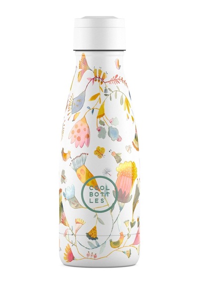 Cool Bottles The Kids Bottle Spring Flowers Pipetli Termos Suluk Çok Renkli