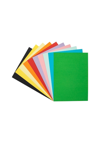 Bigpoint Fon Kartonu 25X35Cm Karışık 10 Renk (550006765)