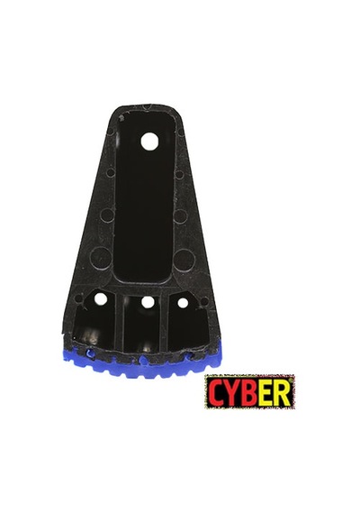 20x60 Plastik Merdiven Tapası Siyah-Mavi