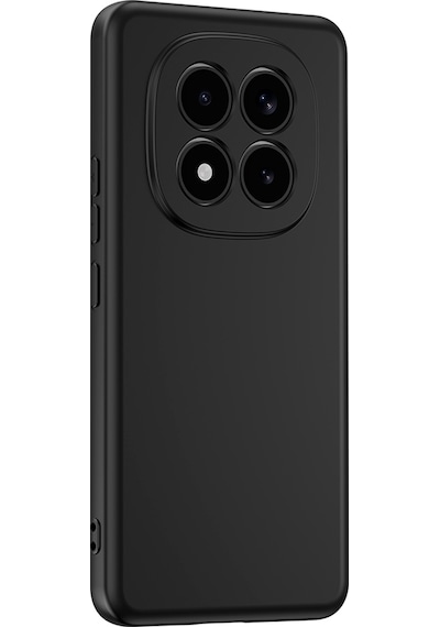 Xiaomi Redmi Note 15 Pro Plus Kılıf Kadife Iç Yüzey Yumuşak Dokulu Kamera Korumalı Ince Silikon Kapak Mara Kırmızı