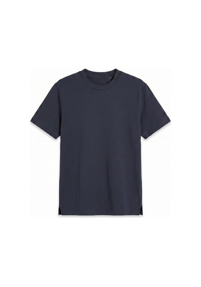 Jsco Erkek Lacivert 6226 0 Yaka Fırçalı 2 İplik T-shirt