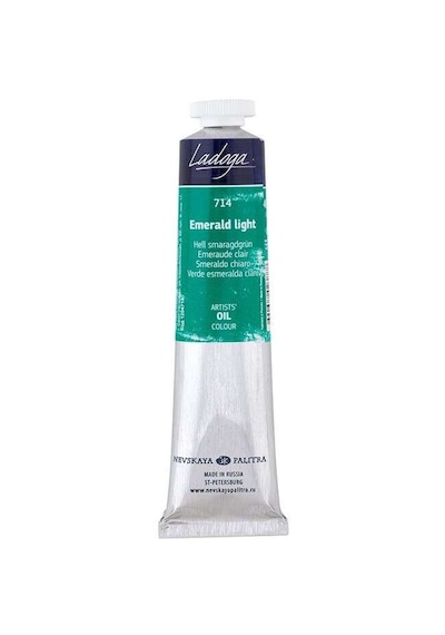 St. Petersburg Ladoga Yağlı Boya 46 Ml Emerald Light 714