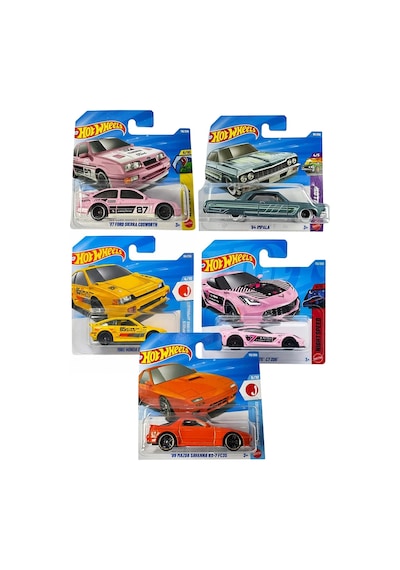 Hot Wheels Regular 5'li Başlangıç Seti - Özel Koleksiyon Metal Oyuncak Araba Seti Çok Renkli
