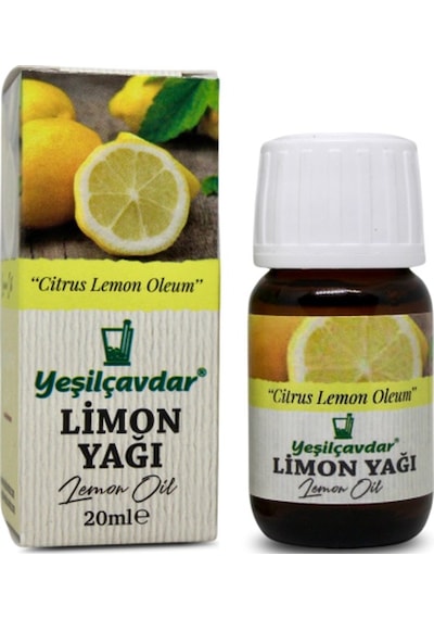 Yeşilçavdar Limon Yağı 20 Ml 20 G