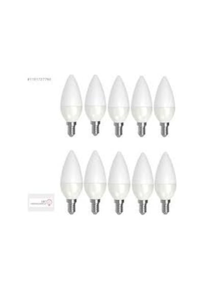 Noas 7 Watt Bujı E14 Duy Led Ampul Beyaz 10 Adet