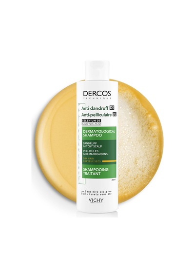 Dercos Anti Dandruff Kuru Saçlar İçin Kepek Karşıtı Şampuan 200 Ml