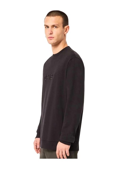 Oakley Embroıdered B1b Crew Sweatshırt Siyah