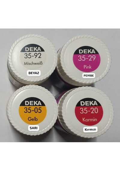 İpek Boyası Deka Silk Renk Seçenekli Çok Renkli