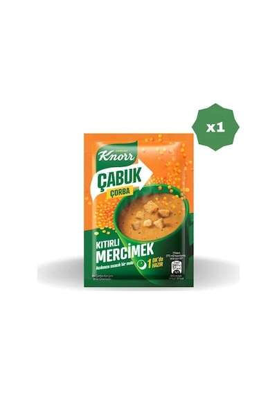 Knorr Çabuk Çorba Mercimek - 1 Adet