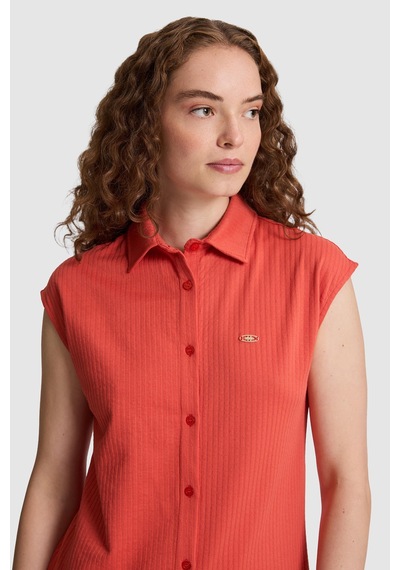 U.S. Polo Assn. Kadın Kiremit Örme Elbise 50323469-vr031