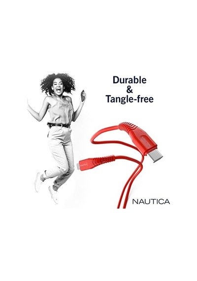 C100 Usb-c To Lightning Pd 18w Hızlı Şarj Ve Data Kablosu 1.2 Metre Kırmızı
