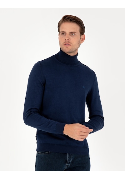 Pierre Cardin Erkek Açık Lacivert Kazak /triko 50296602-vr059 Açık Lacivert