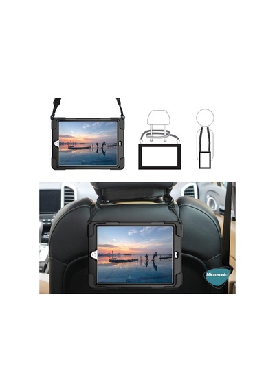Apple İpad Pro 11 2024 Kılıf A2836-a2837 Heavy Defender Siyah İpad Pro 11 2024 İle Uyumlu Kılıf - Siyah