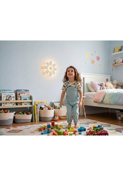Missidea Papatya Rüyası Lamba Beyaz - Sarı