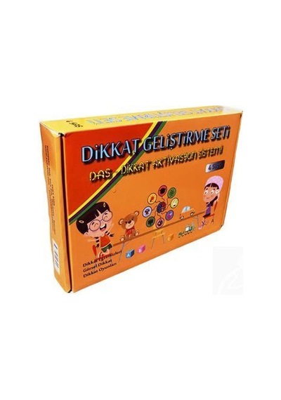 Dikkat Geliştirme Seti 4 Yaş (5 Kitap Takım) / Çetin Özbey