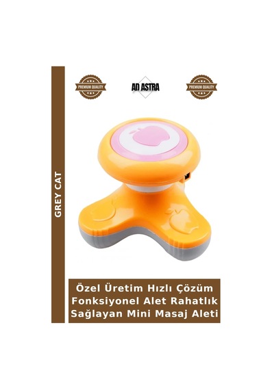 Özel Üretim Hızlı Çözüm Fonksiyonel Alet Rahatlık Sağlayan Mini Masaj Aleti Çok Renkli